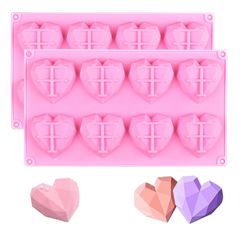 Stampo per colata in silicone - Cuore