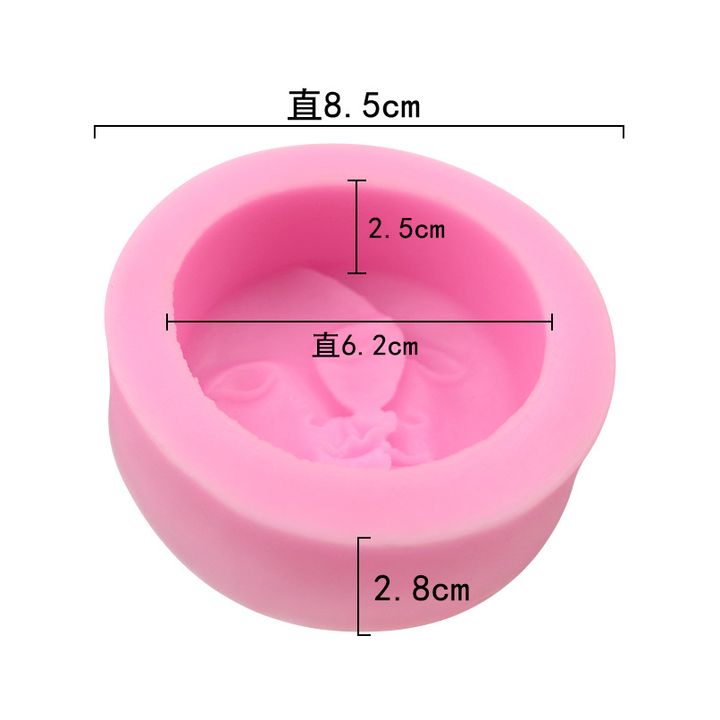 Stampo per colata in silicone - Sole e Luna