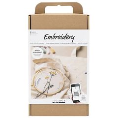 Starter Kit Ricamo | Fiori | Farfalla