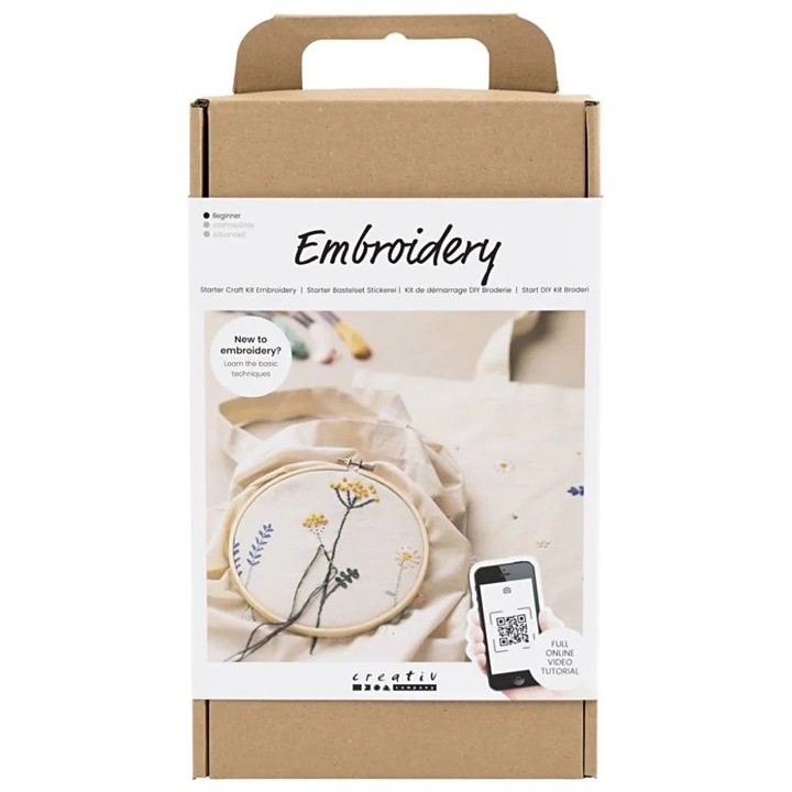 Starter Kit Ricamo | Fiori | Butterfly