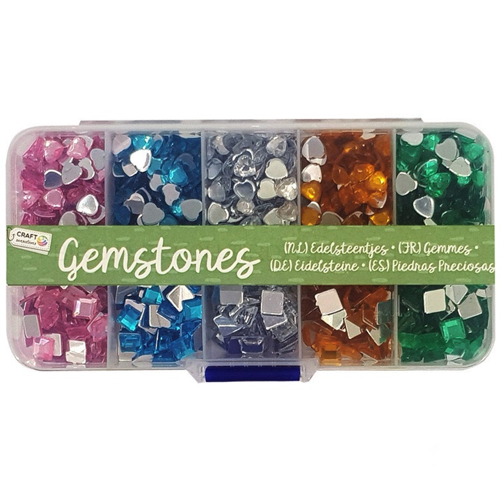 Strass decorativi  | quadrati e cuori Strass decorativi  | quadrati e cuori