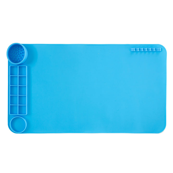 Tampone di verniciatura in silicone 500x280 mm | Blue