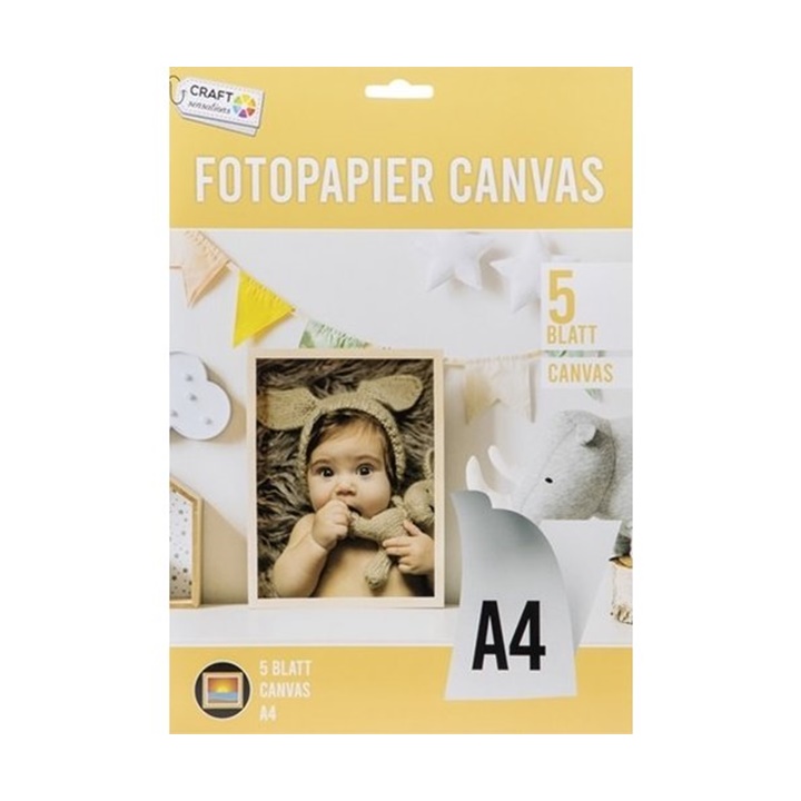 Tela di carta fotografica Craft Sensation 5 pezzi