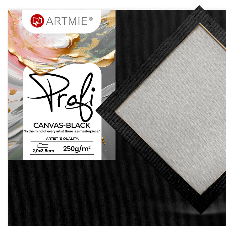 Tela per pittura nera PROFI - varie dimensioni | 50 x 100 cm Tela per pittura nera PROFI - varie dimensioni | 50 x 100 cm