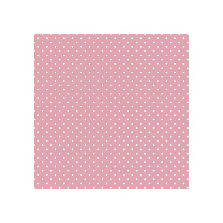 Tovaglioli a decoupage - White Dots on Pink  - 1 pezzo Tovaglioli a decoupage - White Dots on Pink  - 1 pezzo