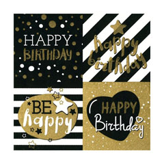 Tovaglioli per DECOUPAGE - Happy Birthday - 1pezzo