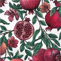 Tovaglioli per decoupage Pomegranate - 1 pezzo