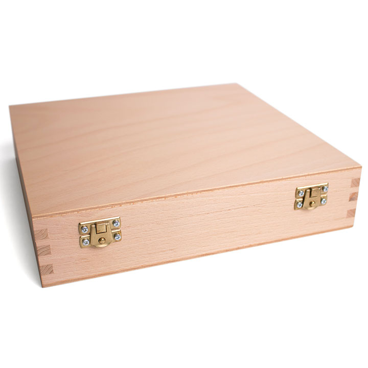 UMTON Scatola di legno per colori a olio e accessori
