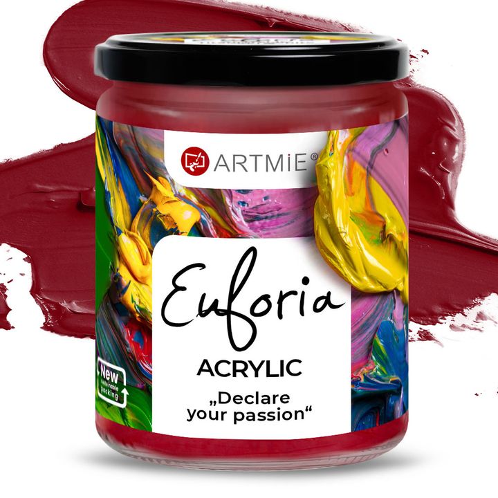 Vernice acrilica ARTMIE EUFORIA 430 ml | 256 cadmium red Vernice acrilica ARTMIE EUFORIA 430 ml | 256 cadmium red