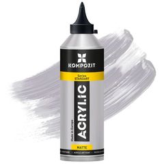 Vernice acrilica metallizzata STANDART Kompozit 500 ml | 91 Argento