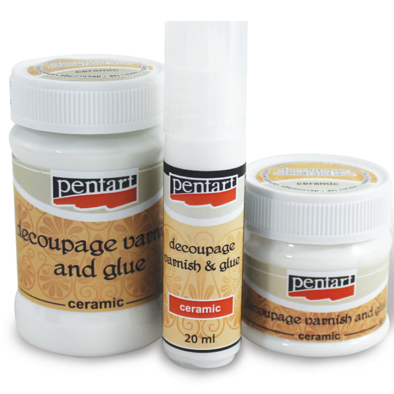 Vernice e colla per decoupage - 100 ml