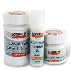 Vernice e colla per decoupage PENTART - 100 ml